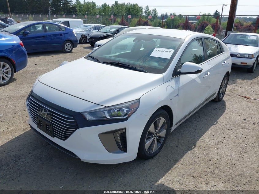 2019 Hyundai Ioniq VIN KMHC75LD8KU174748 IAAI salvage auction — REAR END, Bill Of Sale (Washington), sold $5,100 on 2026-07-15 (photo 2)