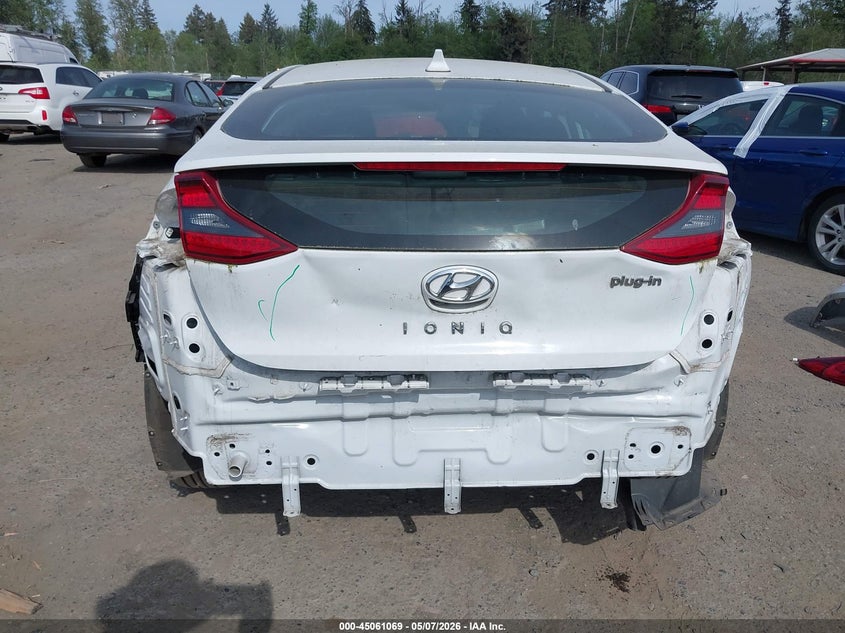 2019 Hyundai Ioniq VIN KMHC75LD8KU174748 IAAI salvage auction — REAR END, Bill Of Sale (Washington), sold $5,100 on 2026-07-15 (photo 6)