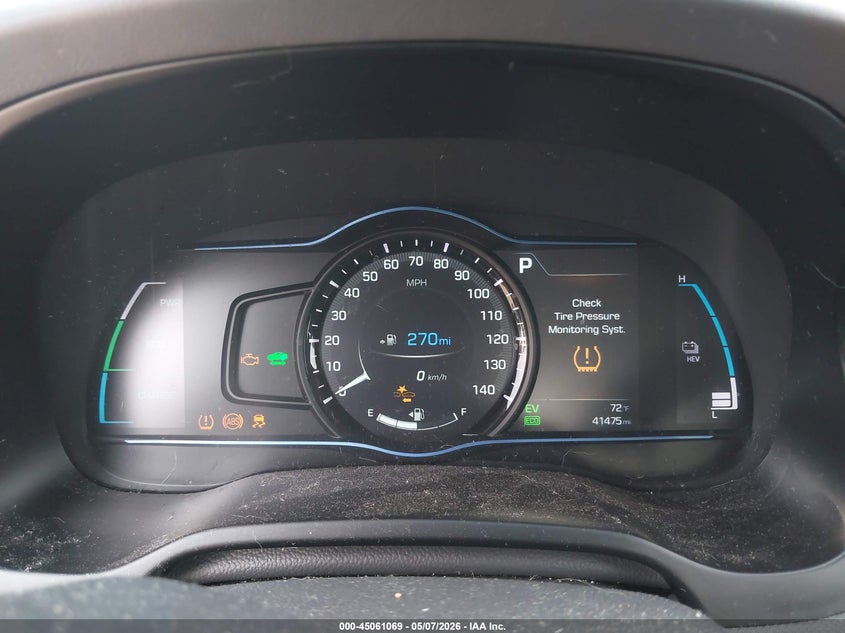 2019 Hyundai Ioniq VIN KMHC75LD8KU174748 IAAI salvage auction — REAR END, Bill Of Sale (Washington), sold $5,100 on 2026-07-15 (photo 7)