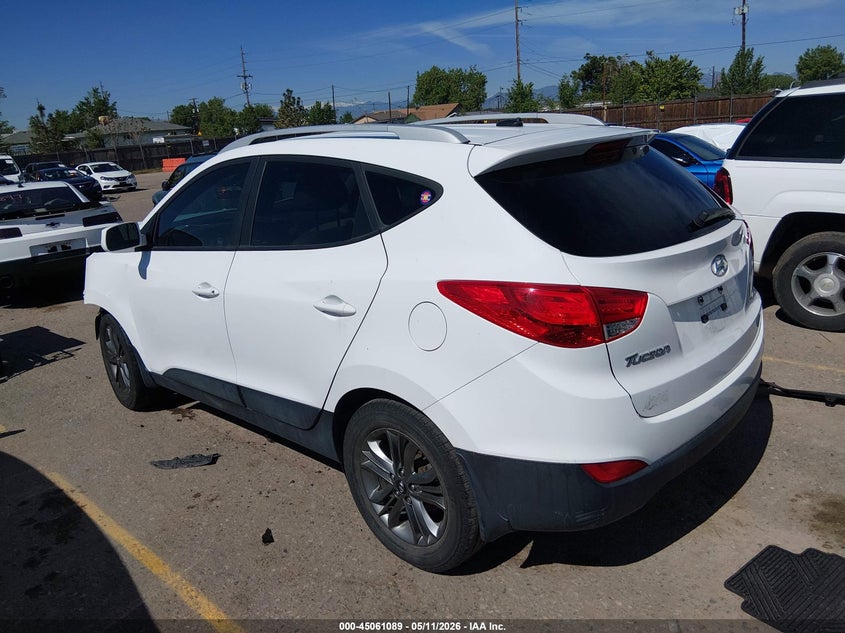 2014 Hyundai Tucson VIN KM8JUCAG1EU802476 IAAI salvage auction — FRONT END, Salvage (Colorado), sold $425 on 2026-07-28 (photo 3)