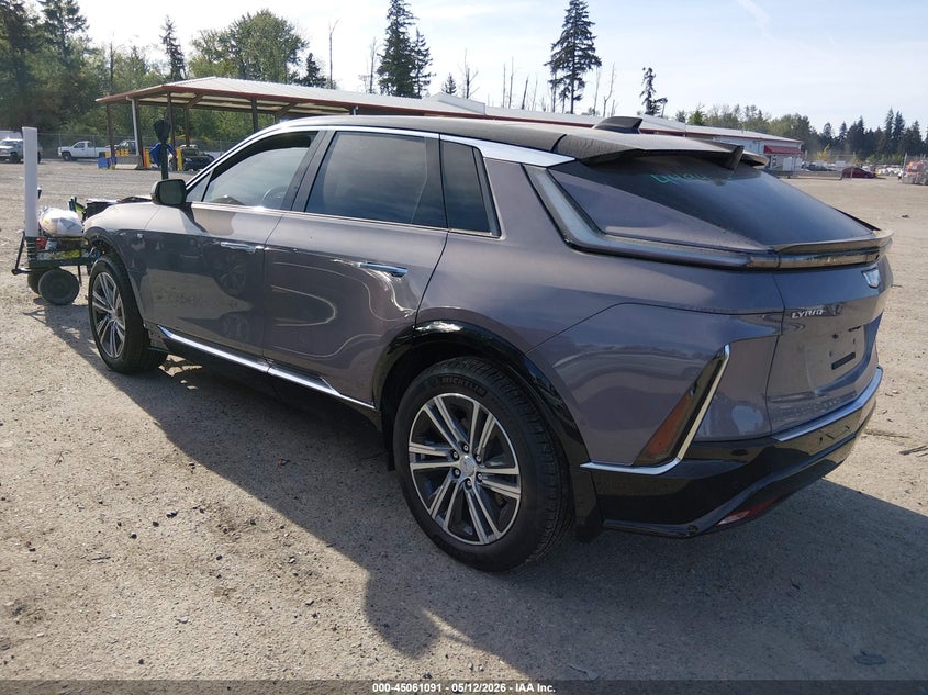 2025 Cadillac Lyriq VIN 1GYKPRRL0SZ300877 IAAI salvage auction — FRONT END, Bill Of Sale (Washington), sold $21,000 on 2026-07-09 (photo 3)