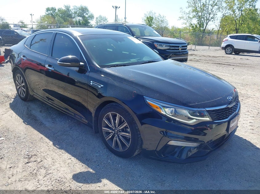 2019 Kia Optima VIN 5XXGU4L11KG372799 IAAI salvage auction — REAR END, Salvage (Indiana), sold $3,475 on 2026-07-07 (photo 1)