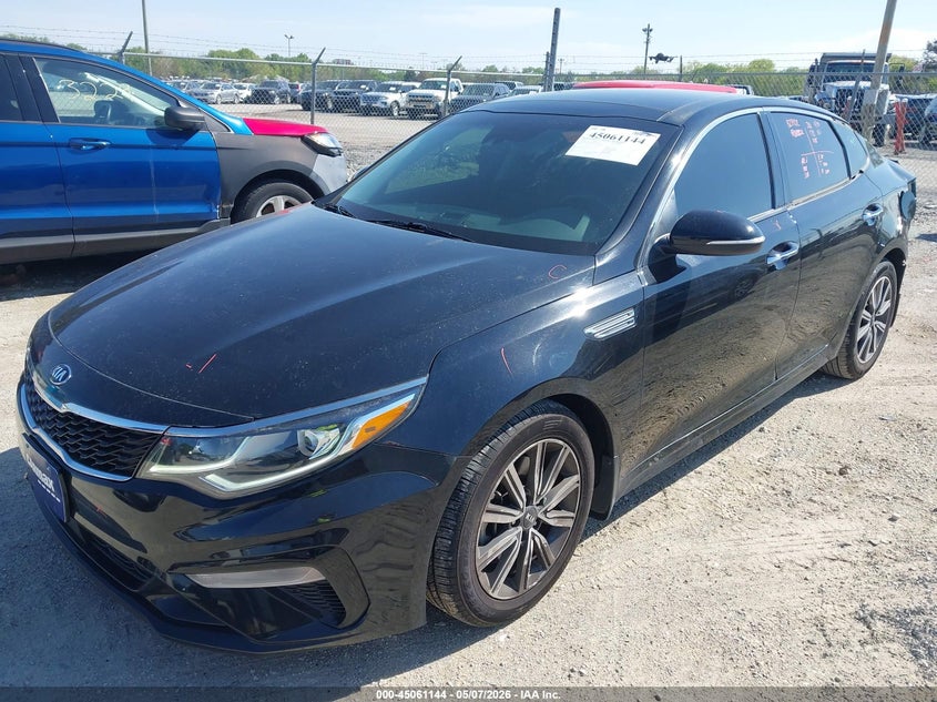 2019 Kia Optima VIN 5XXGU4L11KG372799 IAAI salvage auction — REAR END, Salvage (Indiana), sold $3,475 on 2026-07-07 (photo 2)