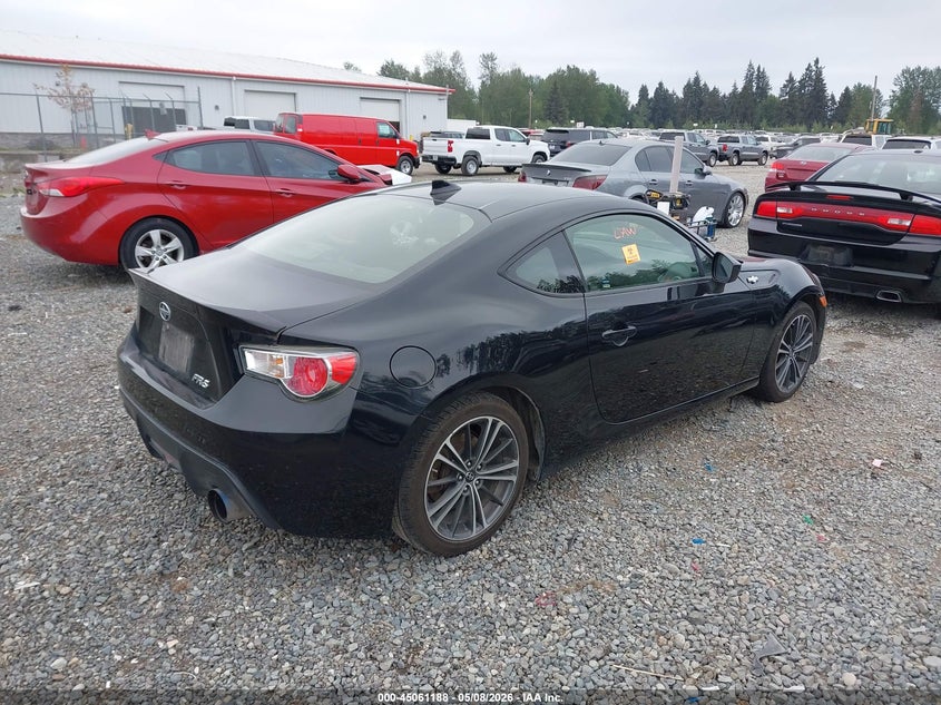 2015 Scion Fr-s VIN JF1ZNAA15F9705246 IAAI salvage auction — THEFT, Wait Title, sold $3,150 on 2026-09-23 (photo 4)