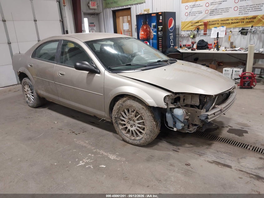 2004 Chrysler Sebring VIN 1C3EL46X84N273676 IAAI salvage auction — FRONT & REAR, Salvage (North Dakota), sold $300 on 2026-07-09 (photo 1)
