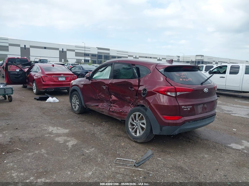 2017 Hyundai Tucson VIN KM8J3CA45HU456459 IAAI salvage auction — SIDE, Original (Texas), sold $1,325 on 2026-07-21 (photo 3)