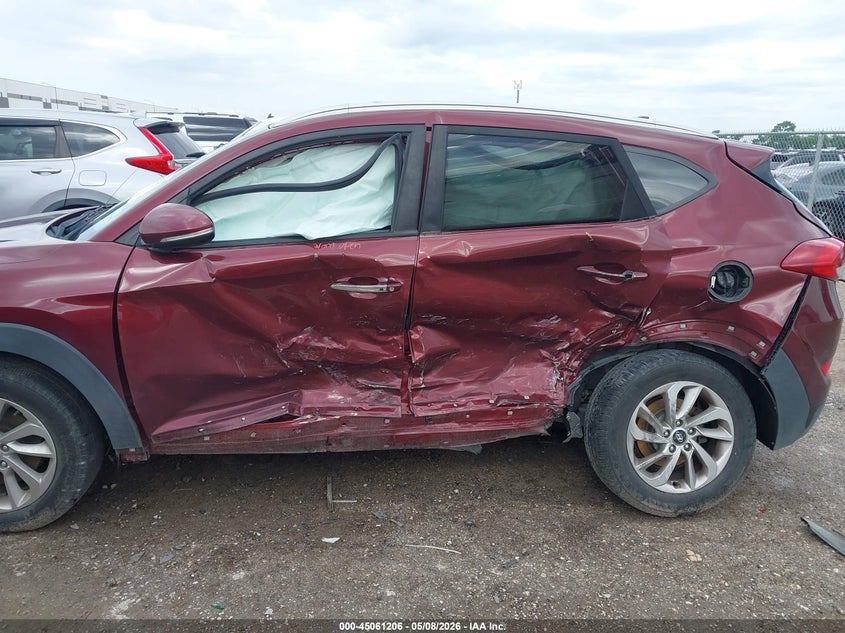 2017 Hyundai Tucson VIN KM8J3CA45HU456459 IAAI salvage auction — SIDE, Original (Texas), sold $1,325 on 2026-07-21 (photo 6)