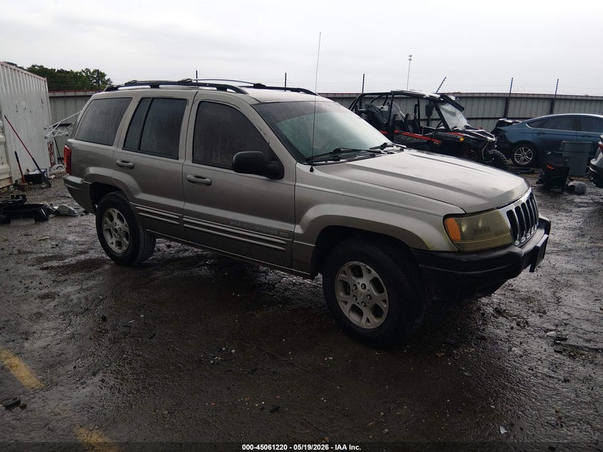 1999 Jeep Grand cherokee VIN 1J4GW68S3XC627803 IAAI salvage auction — FRONT END, Salvage (Arkansas), sold $250 on 2026-07-09 (photo 1)