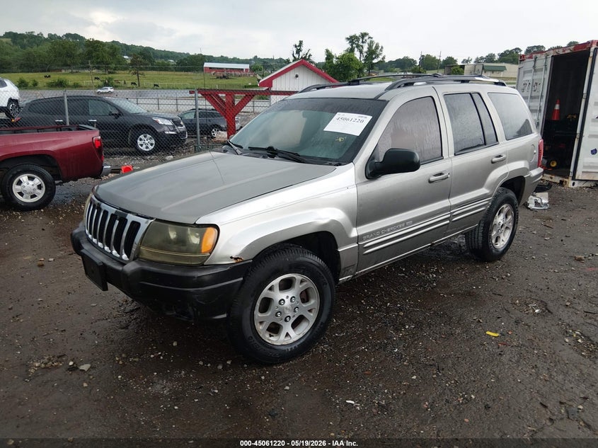 1999 Jeep Grand cherokee VIN 1J4GW68S3XC627803 IAAI salvage auction — FRONT END, Salvage (Arkansas), sold $250 on 2026-07-09 (photo 2)