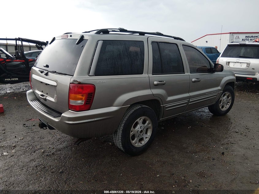 1999 Jeep Grand cherokee VIN 1J4GW68S3XC627803 IAAI salvage auction — FRONT END, Salvage (Arkansas), sold $250 on 2026-07-09 (photo 4)