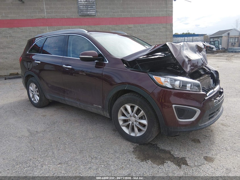 2018 Kia Sorento VIN 5XYPGDA54JG421999 IAAI salvage auction — FRONT END, Salvage (Maine), sold $2,600 on 2026-07-06 (photo 1)