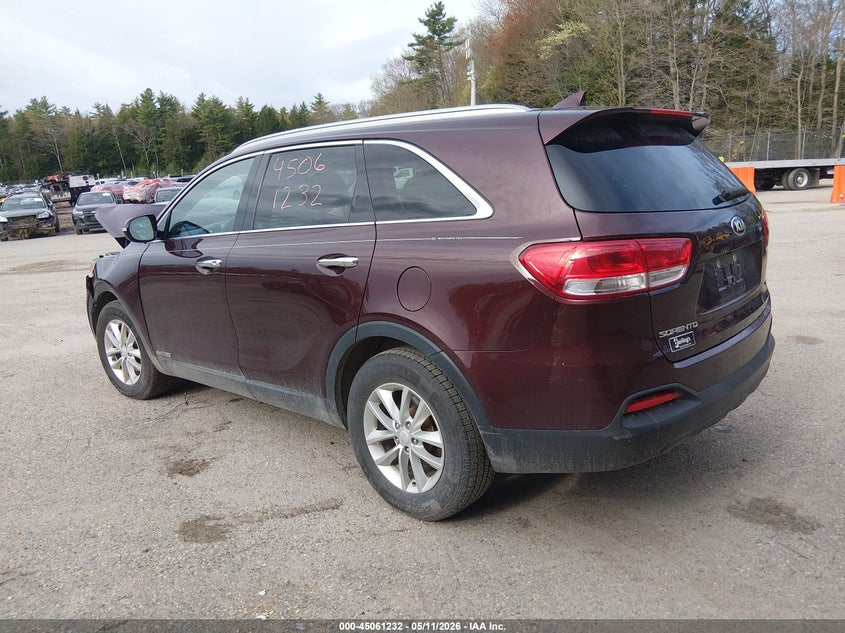 2018 Kia Sorento VIN 5XYPGDA54JG421999 IAAI salvage auction — FRONT END, Salvage (Maine), sold $2,600 on 2026-07-06 (photo 3)