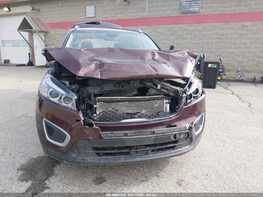 2018 Kia Sorento VIN 5XYPGDA54JG421999 IAAI salvage auction — FRONT END, Salvage (Maine), sold $2,600 on 2026-07-06 (photo 6)