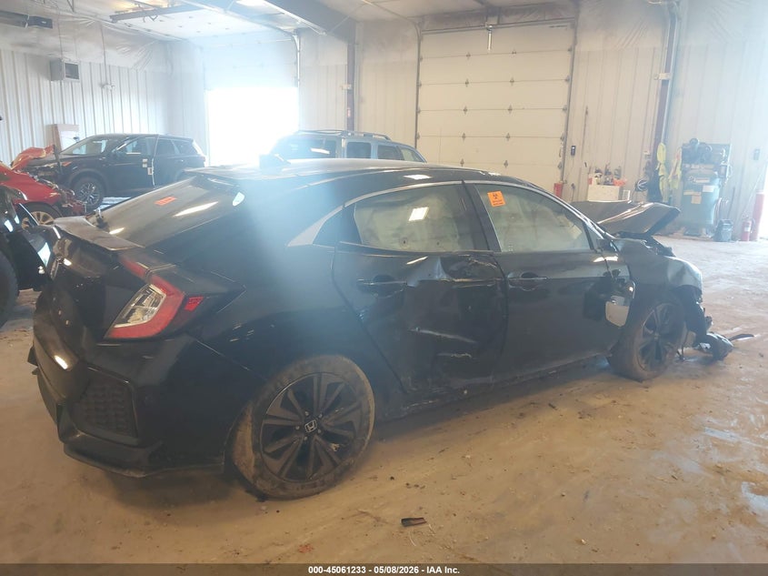 2018 Honda Civic VIN SHHFK7H50JU221919 IAAI salvage auction — BIO HAZARD, Clear (Michigan), sold $700 on 2026-07-21 (photo 4)