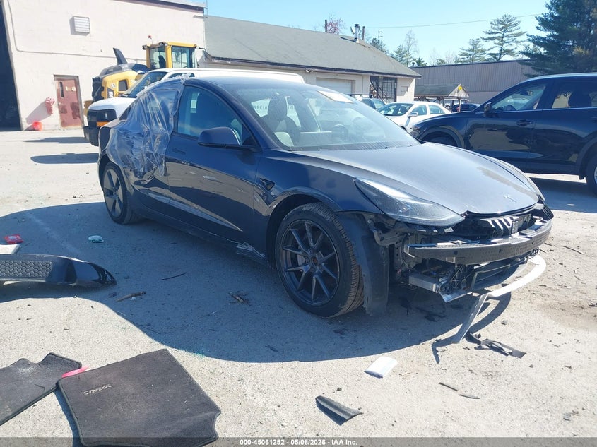 2021 Tesla Model 3 VIN 5YJ3E1EB0MF902542 IAAI salvage auction — FRONT END, Salvage (New Hampshire), sold $7,800 on 2026-07-30 (photo 1)
