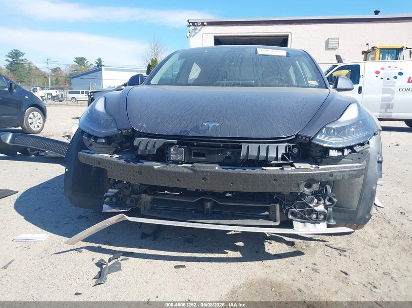 2021 Tesla Model 3 VIN 5YJ3E1EB0MF902542 IAAI salvage auction — FRONT END, Salvage (New Hampshire), sold $7,800 on 2026-07-30 (photo 6)