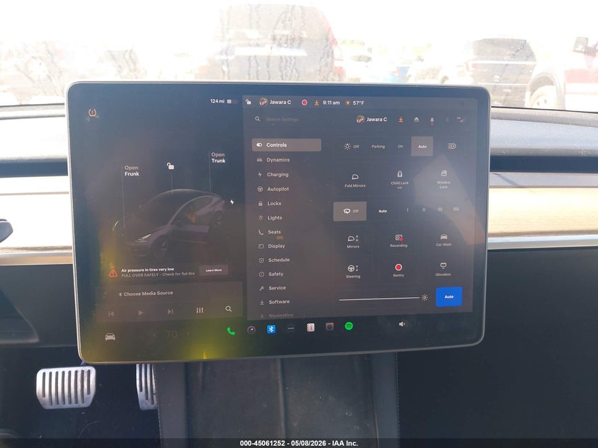 2021 Tesla Model 3 VIN 5YJ3E1EB0MF902542 IAAI salvage auction — FRONT END, Salvage (New Hampshire), sold $7,800 on 2026-07-30 (photo 7)