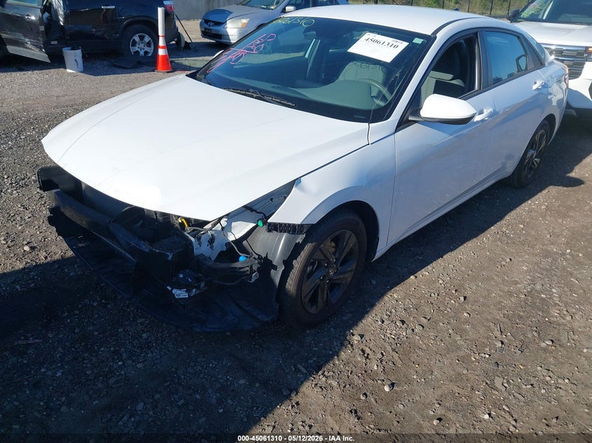 2023 Hyundai Elantra VIN 5NPLM4AG4PH104394 IAAI salvage auction — FRONT END, Salvage (Idaho), sold $4,150 on 2026-07-07 (photo 2)
