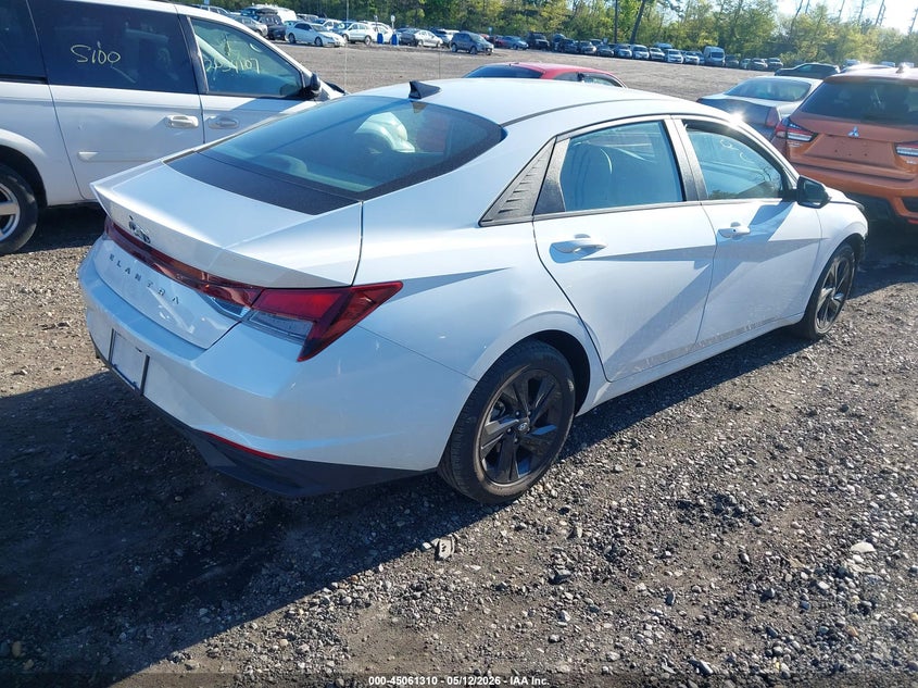 2023 Hyundai Elantra VIN 5NPLM4AG4PH104394 IAAI salvage auction — FRONT END, Salvage (Idaho), sold $4,150 on 2026-07-07 (photo 4)