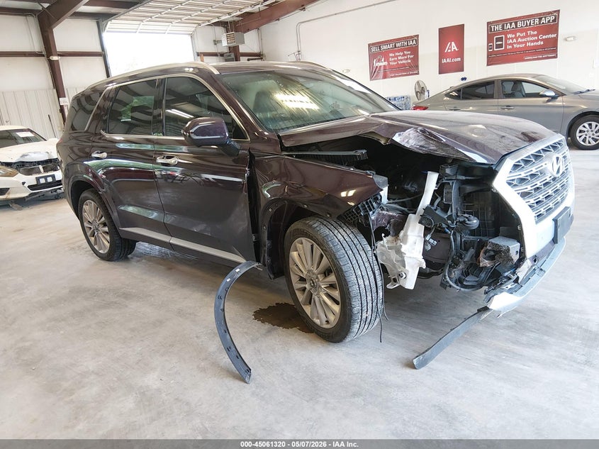 2020 Hyundai Palisade VIN KM8R54HE0LU144074 IAAI salvage auction — RIGHT FRONT, Salvage (Texas), sold $4,450 on 2026-07-10 (photo 1)
