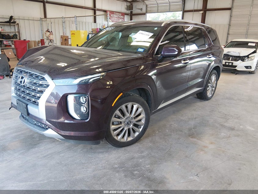 2020 Hyundai Palisade VIN KM8R54HE0LU144074 IAAI salvage auction — RIGHT FRONT, Salvage (Texas), sold $4,450 on 2026-07-10 (photo 2)
