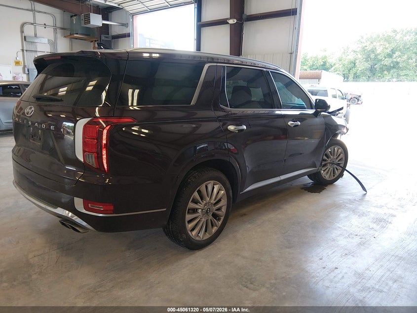 2020 Hyundai Palisade VIN KM8R54HE0LU144074 IAAI salvage auction — RIGHT FRONT, Salvage (Texas), sold $4,450 on 2026-07-10 (photo 4)