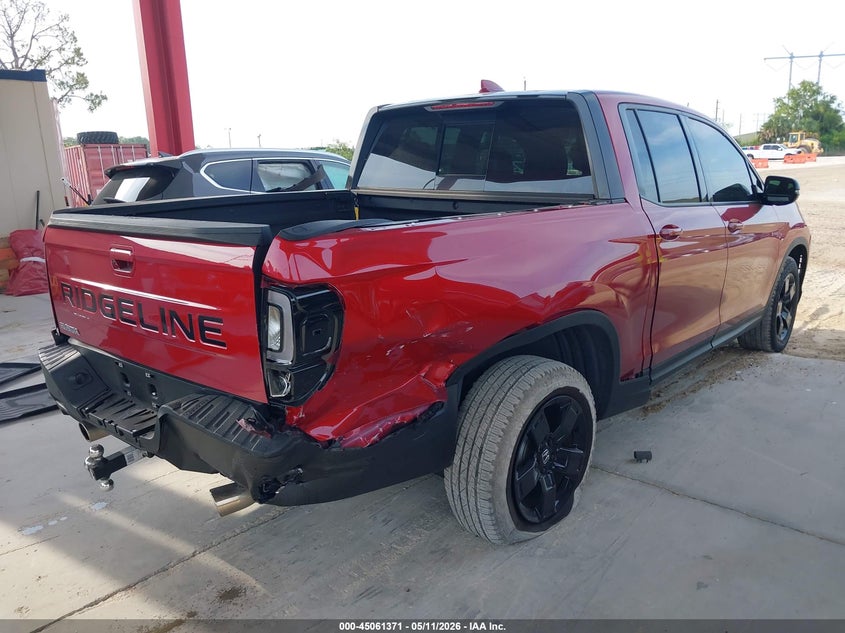 2025 Honda Ridgeline VIN 5FPYK3F84SB039522 IAAI salvage auction — REAR END, Rebuildable (Florida), sold $14,975 on 2026-07-24 (photo 4)