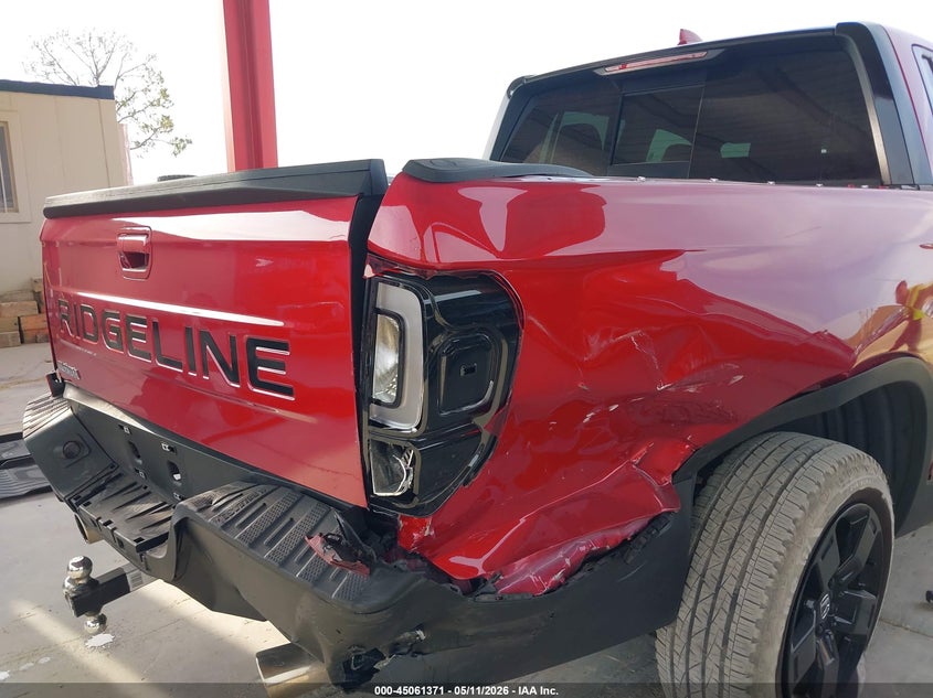 2025 Honda Ridgeline VIN 5FPYK3F84SB039522 IAAI salvage auction — REAR END, Rebuildable (Florida), sold $14,975 on 2026-07-24 (photo 6)