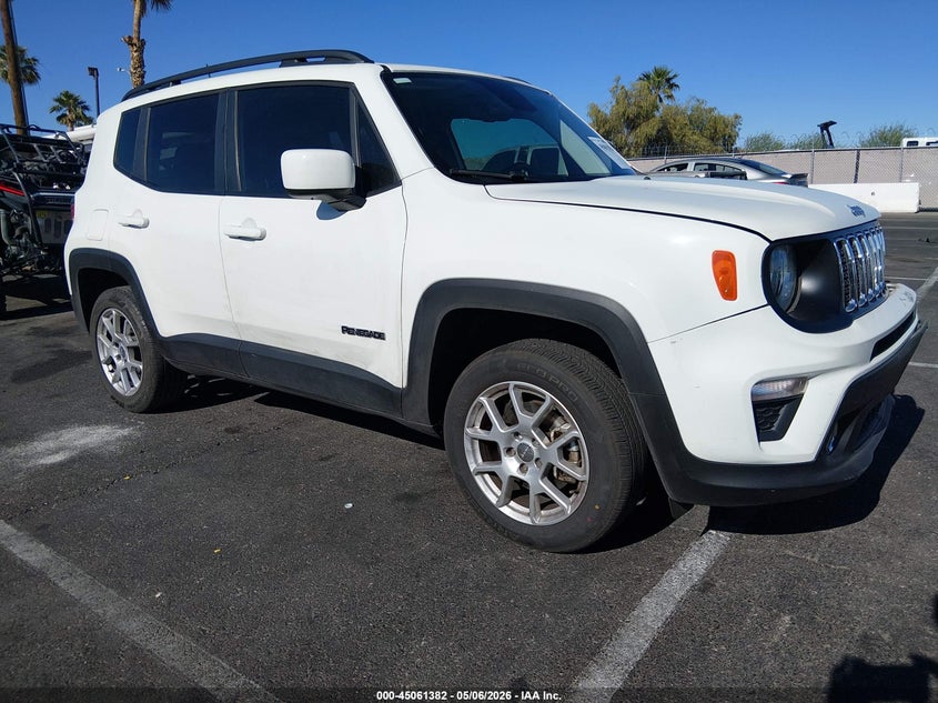 2019 Jeep Renegade VIN ZACNJBBB3KPK62201 IAAI salvage auction — FRONT END, Salvage (Nevada), sold $2,350 on 2026-07-17 (photo 1)