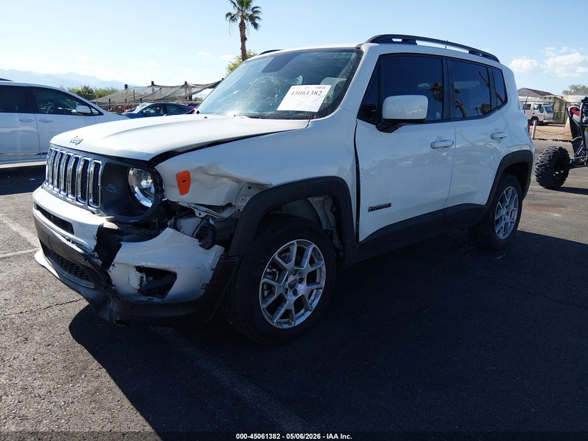2019 Jeep Renegade VIN ZACNJBBB3KPK62201 IAAI salvage auction — FRONT END, Salvage (Nevada), sold $2,350 on 2026-07-17 (photo 2)