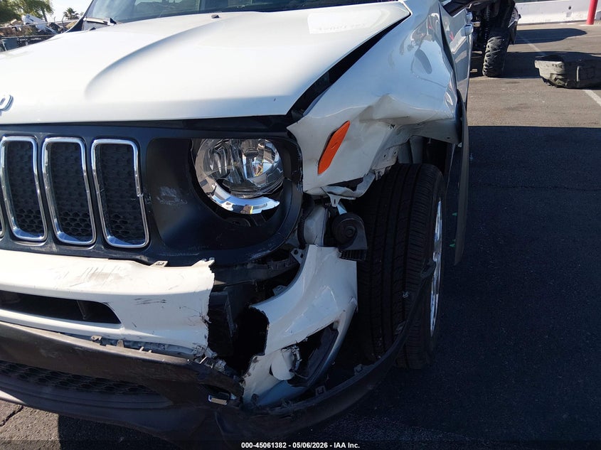 2019 Jeep Renegade VIN ZACNJBBB3KPK62201 IAAI salvage auction — FRONT END, Salvage (Nevada), sold $2,350 on 2026-07-17 (photo 6)