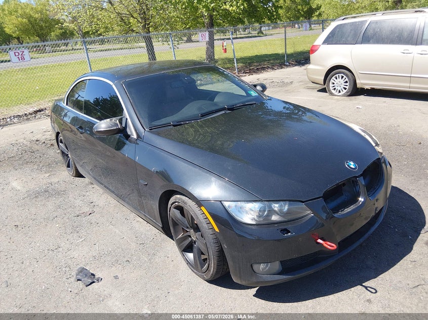 2009 BMW 3 series VIN WBAWL735X9P179408 IAAI salvage auction — FRONT END, Clear (Montana), sold $725 on 2026-07-13 (photo 1)