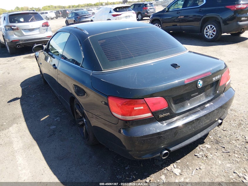 2009 BMW 3 series VIN WBAWL735X9P179408 IAAI salvage auction — FRONT END, Clear (Montana), sold $725 on 2026-07-13 (photo 3)
