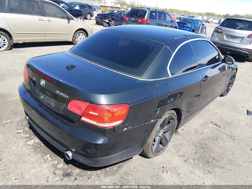 2009 BMW 3 series VIN WBAWL735X9P179408 IAAI salvage auction — FRONT END, Clear (Montana), sold $725 on 2026-07-13 (photo 4)