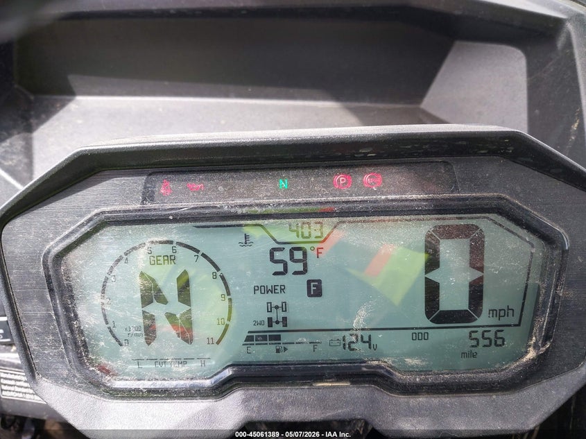 2025 Kawasaki VIN JKARTCH13SB500751 IAAI salvage auction — SIDE, Salvage (Indiana), sold $3,050 on 2026-07-21 (photo 7)
