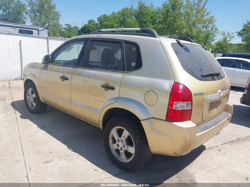 2005 Hyundai Tucson VIN KM8JM12B25U079504 IAAI salvage auction — NORMAL WEAR, Clear (Missouri), sold $275 on 2026-07-28 (photo 3)