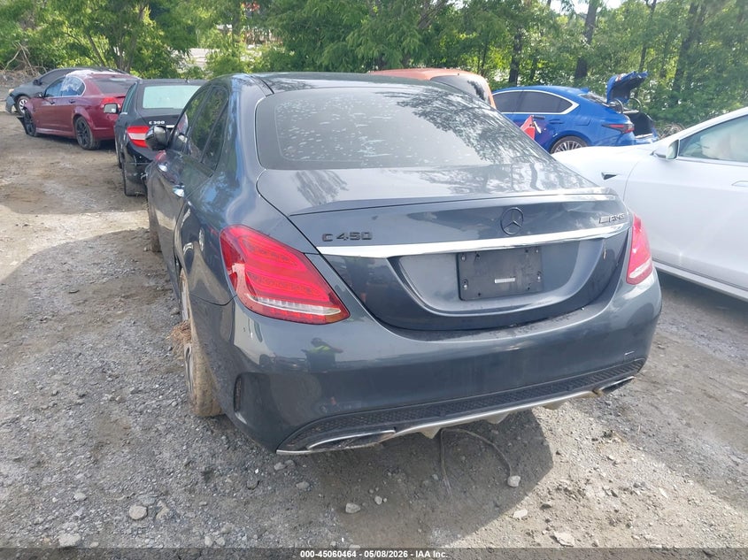 2016 Mercedes-benz C-klasse amg VIN 55SWF6EBXGU117889 IAAI salvage auction — FRONT END, Salvage (Georgia), sold $8,000 on 2026-07-28 (photo 3)