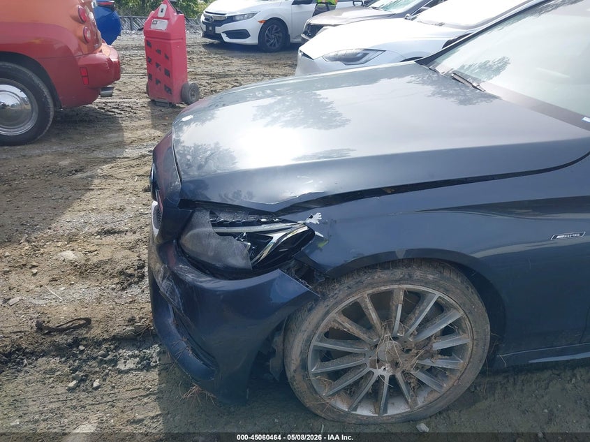 2016 Mercedes-benz C-klasse amg VIN 55SWF6EBXGU117889 IAAI salvage auction — FRONT END, Salvage (Georgia), sold $8,000 on 2026-07-28 (photo 6)