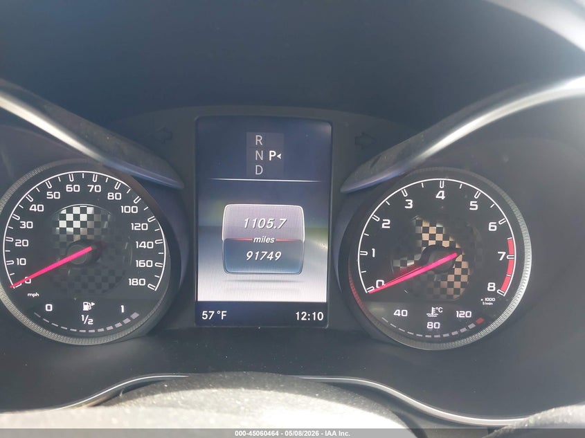 2016 Mercedes-benz C-klasse amg VIN 55SWF6EBXGU117889 IAAI salvage auction — FRONT END, Salvage (Georgia), sold $8,000 on 2026-07-28 (photo 7)