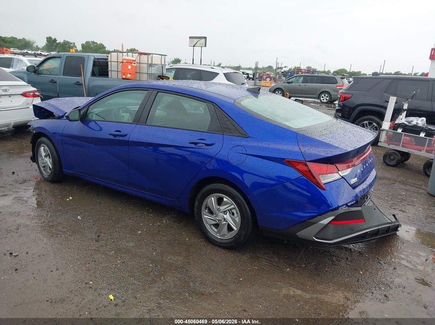 2026 Hyundai Elantra VIN KMHLL4DG7TU159738 IAAI salvage auction — FRONT & REAR, Salvage (Arkansas), sold $3,100 on 2026-07-29 (photo 3)