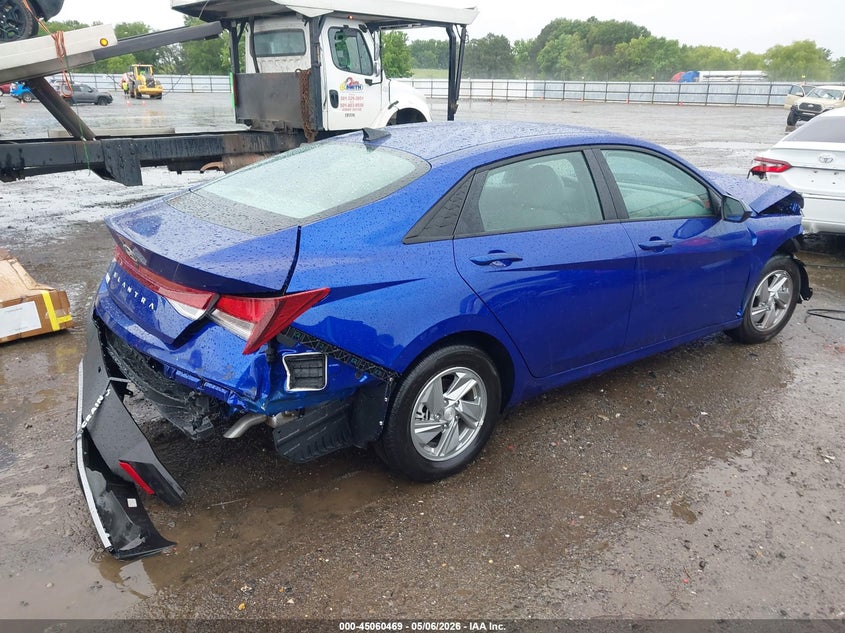 2026 Hyundai Elantra VIN KMHLL4DG7TU159738 IAAI salvage auction — FRONT & REAR, Salvage (Arkansas), sold $3,100 on 2026-07-29 (photo 4)