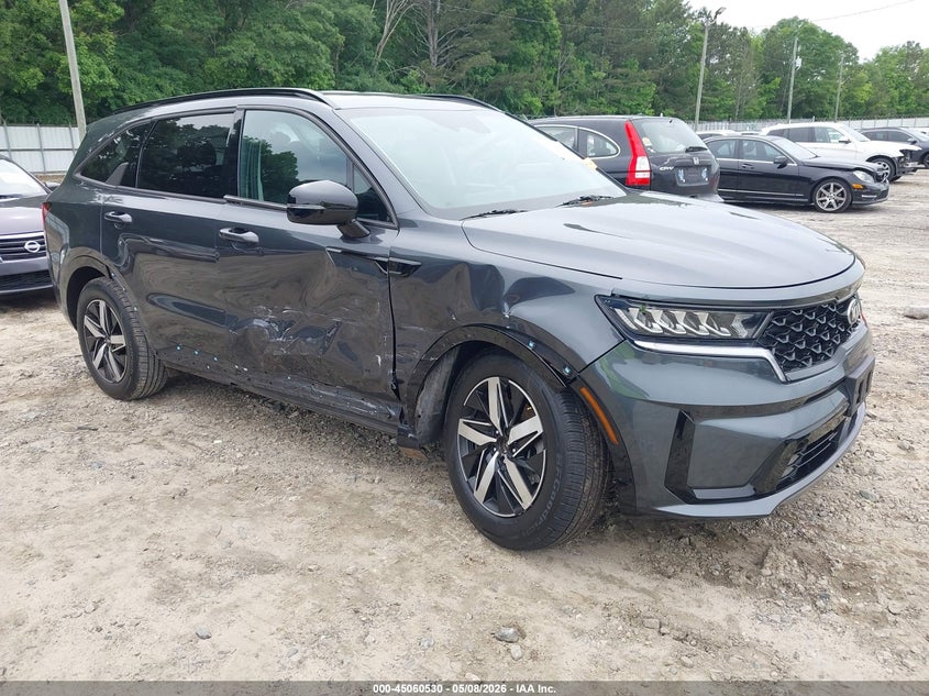 2021 Kia Sorento VIN 5XYRH4LF9MG072225 IAAI salvage auction — RIGHT SIDE, Salvage (Georgia), sold $3,800 on 2026-07-30 (photo 1)