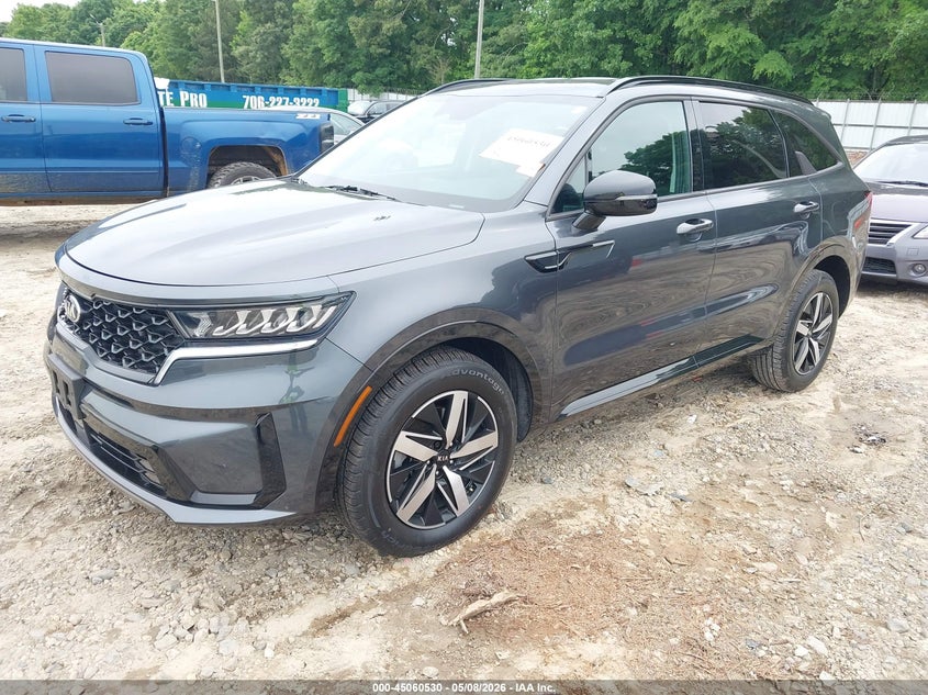 2021 Kia Sorento VIN 5XYRH4LF9MG072225 IAAI salvage auction — RIGHT SIDE, Salvage (Georgia), sold $3,800 on 2026-07-30 (photo 2)
