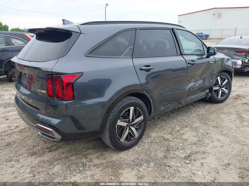 2021 Kia Sorento VIN 5XYRH4LF9MG072225 IAAI salvage auction — RIGHT SIDE, Salvage (Georgia), sold $3,800 on 2026-07-30 (photo 4)