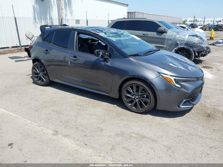2025 Toyota Corolla VIN JTNC4MBE0S3251471 IAAI salvage auction — ROLLOVER, Salvage (California), sold $3,600 on 2026-07-13 (photo 1)