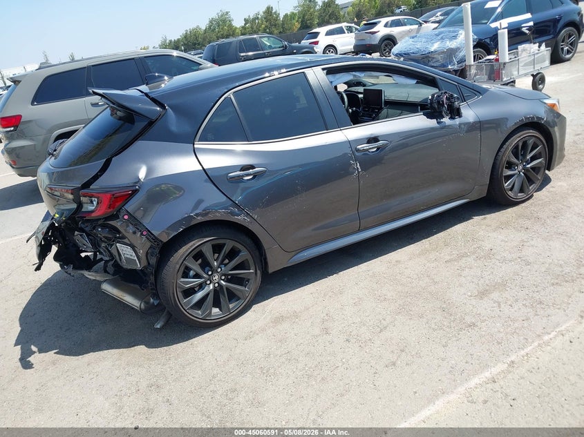 2025 Toyota Corolla VIN JTNC4MBE0S3251471 IAAI salvage auction — ROLLOVER, Salvage (California), sold $3,600 on 2026-07-13 (photo 4)