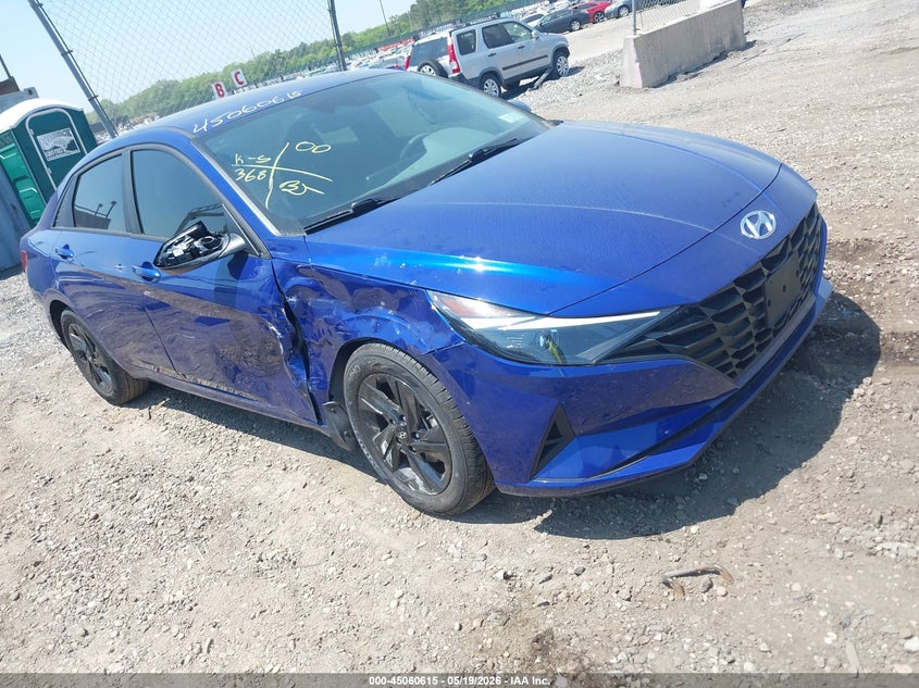 2023 Hyundai Elantra VIN KMHLM4AG5PU550247 IAAI salvage auction — RIGHT SIDE, Mv-907A (New York), sold $4,975 on 2026-07-07 (photo 1)