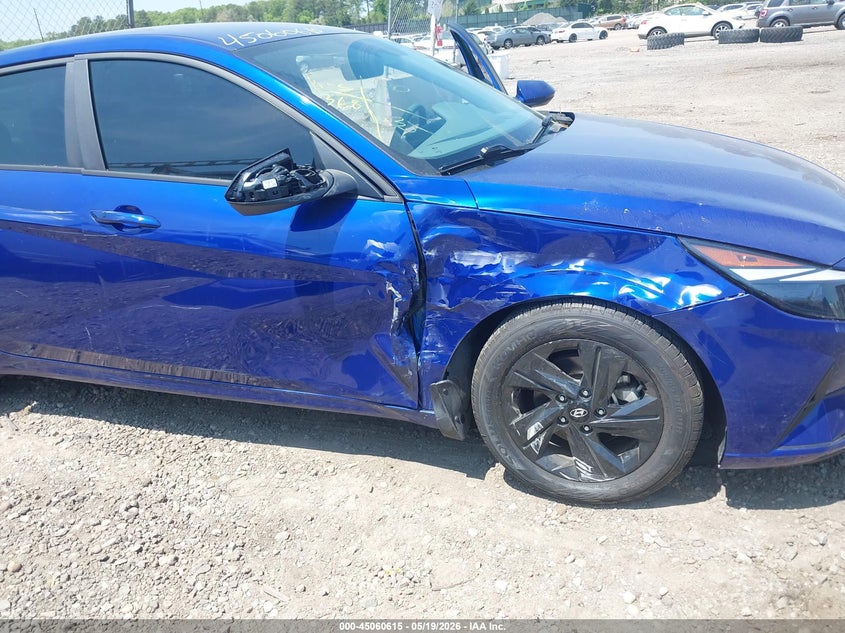 2023 Hyundai Elantra VIN KMHLM4AG5PU550247 IAAI salvage auction — RIGHT SIDE, Mv-907A (New York), sold $4,975 on 2026-07-07 (photo 6)