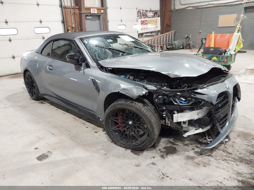 2022 BMW M4 VIN WBS33BA08NCK19141 IAAI salvage auction — FRONT END, Mv-907A (New York), sold $16,600 on 2026-07-30 (photo 1)