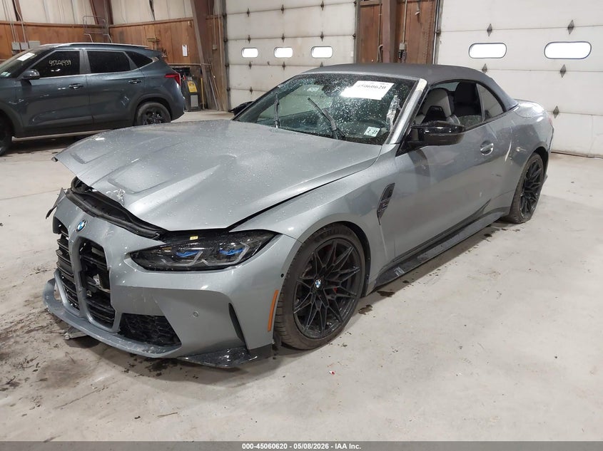 2022 BMW M4 VIN WBS33BA08NCK19141 IAAI salvage auction — FRONT END, Mv-907A (New York), sold $16,600 on 2026-07-30 (photo 2)